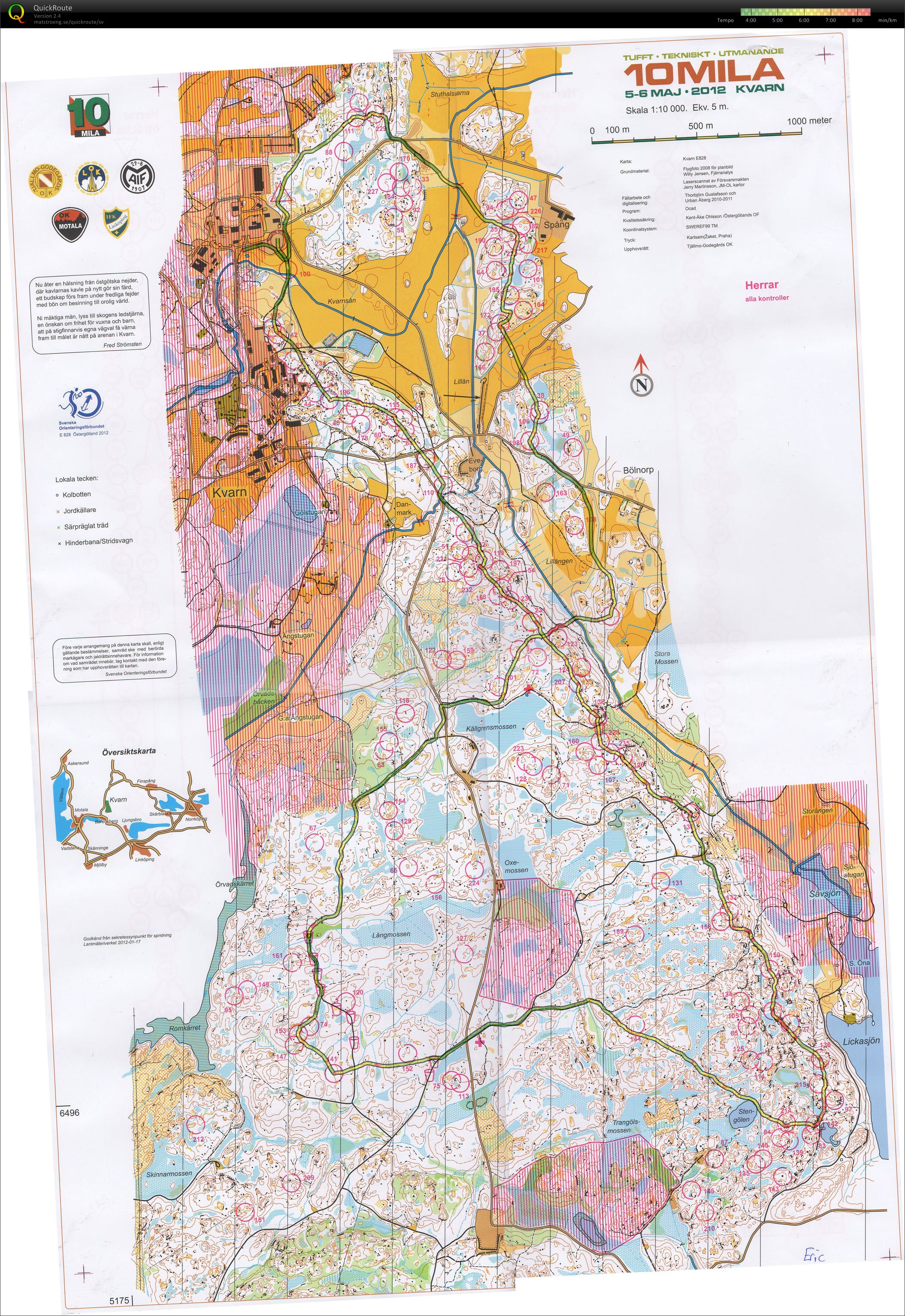 10-mila 2012, sträcka 1 (2012-05-05)