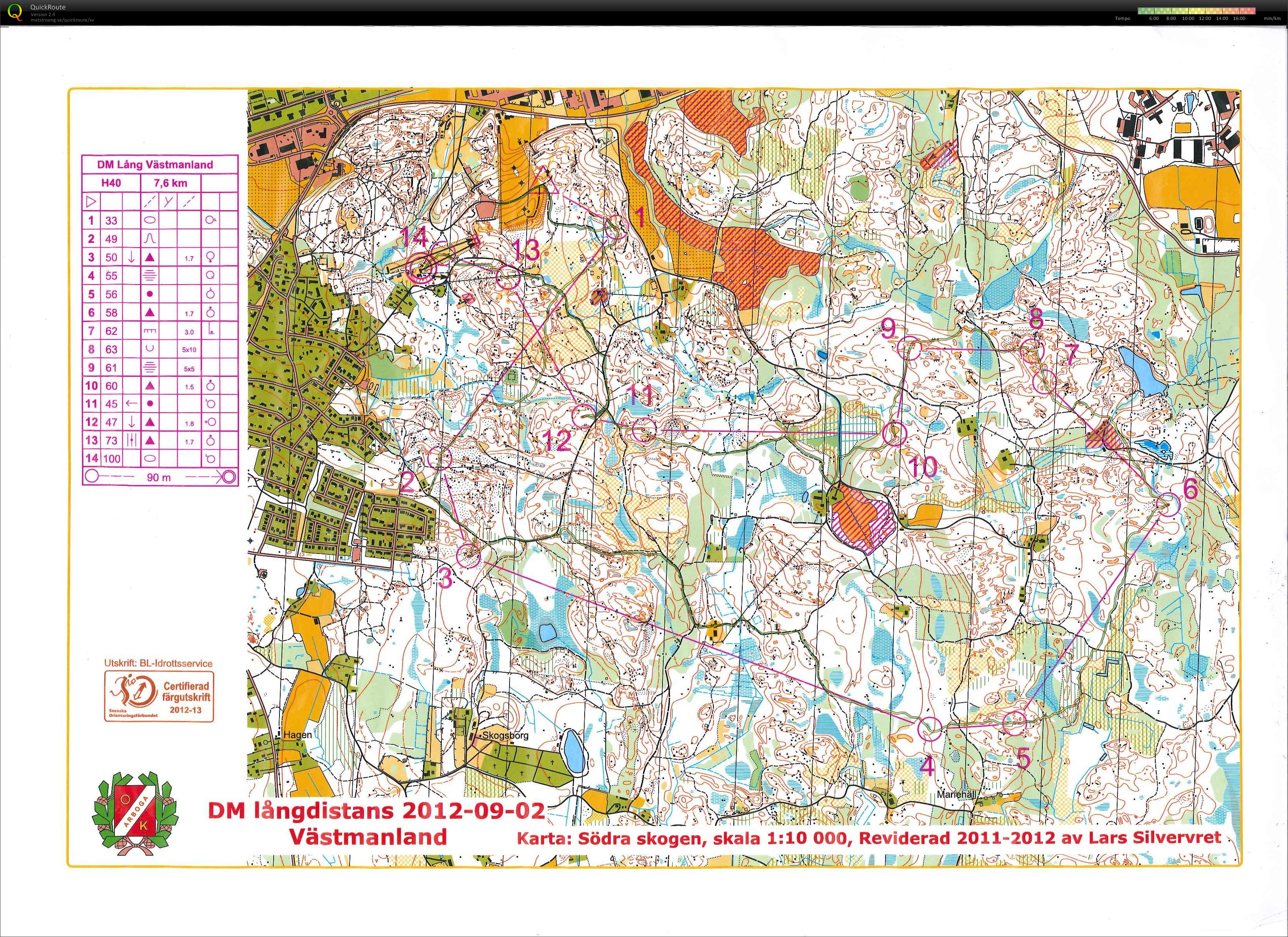 Långdistans DM H40 (2012-09-02)