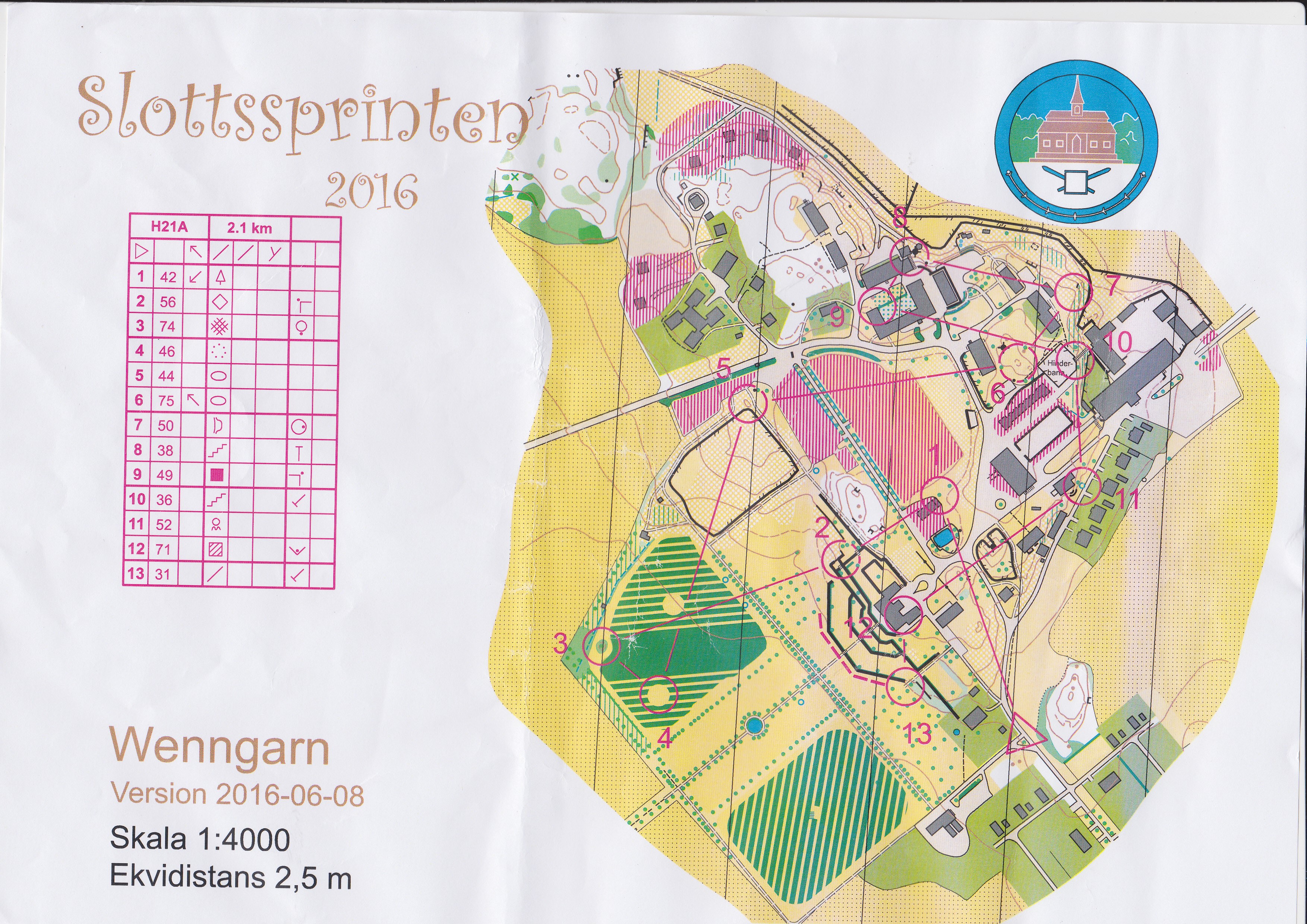 Slottssprinten, del 1 (2016-06-11)