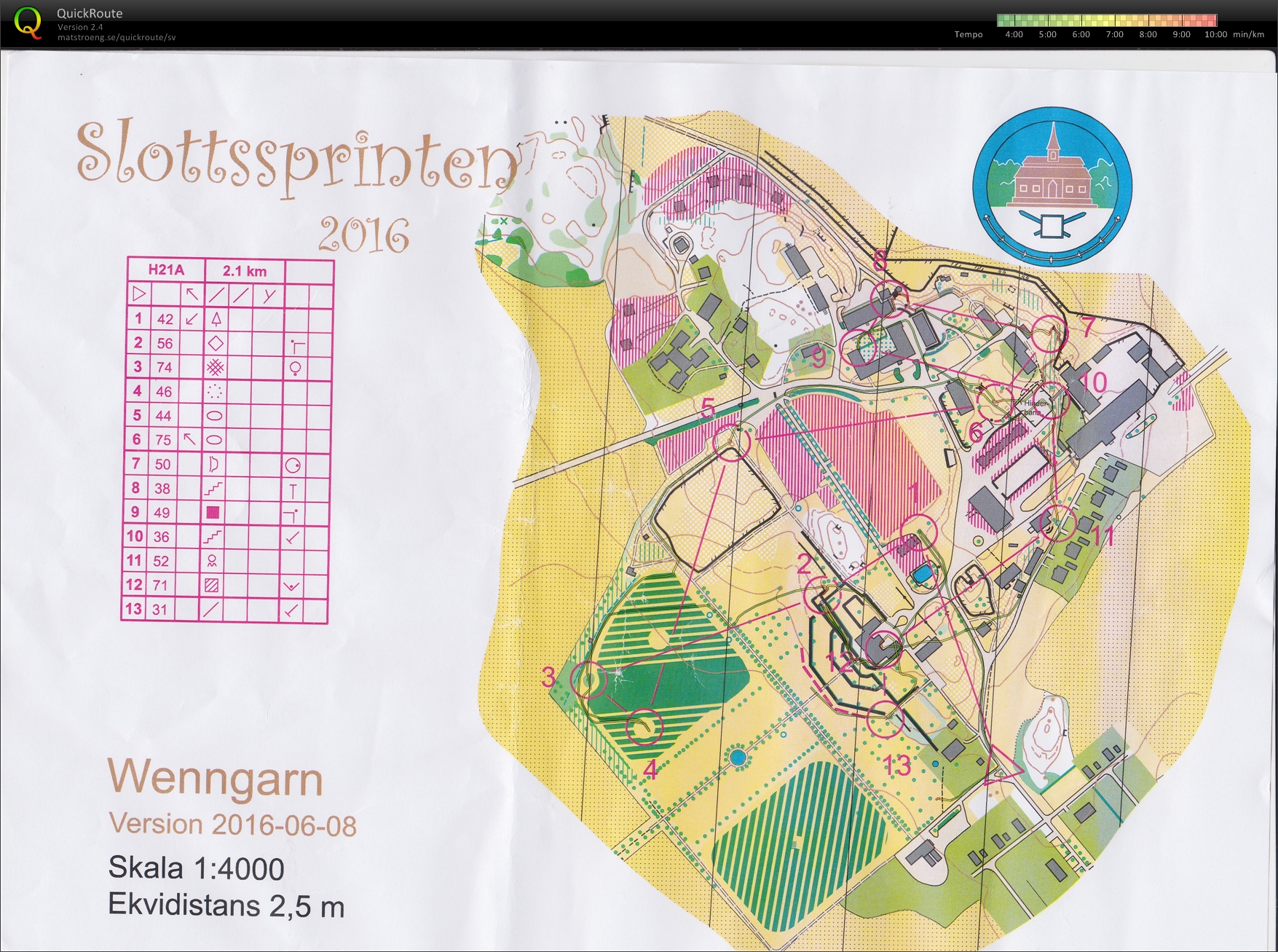 Slottssprinten, del 1 (2016-06-11)