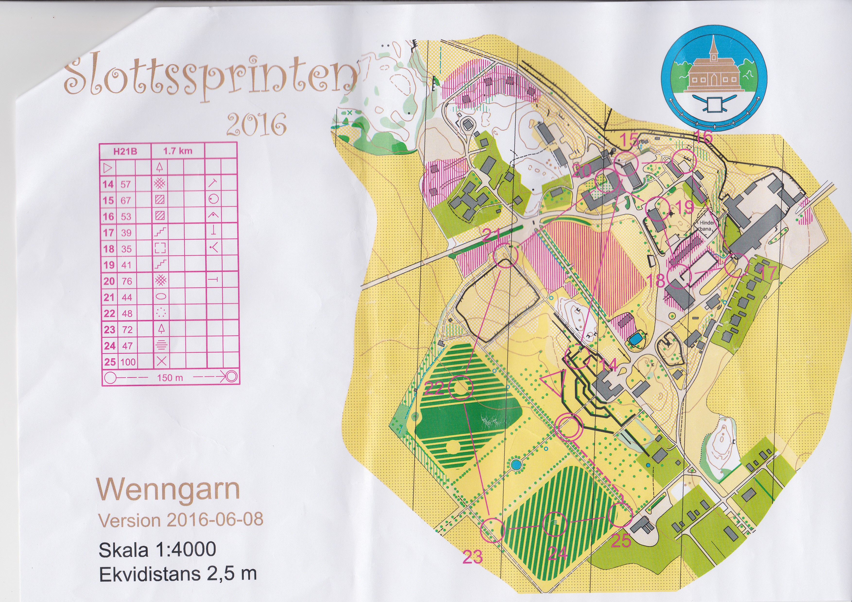 Slottssprinten del 2 (2016-06-11)