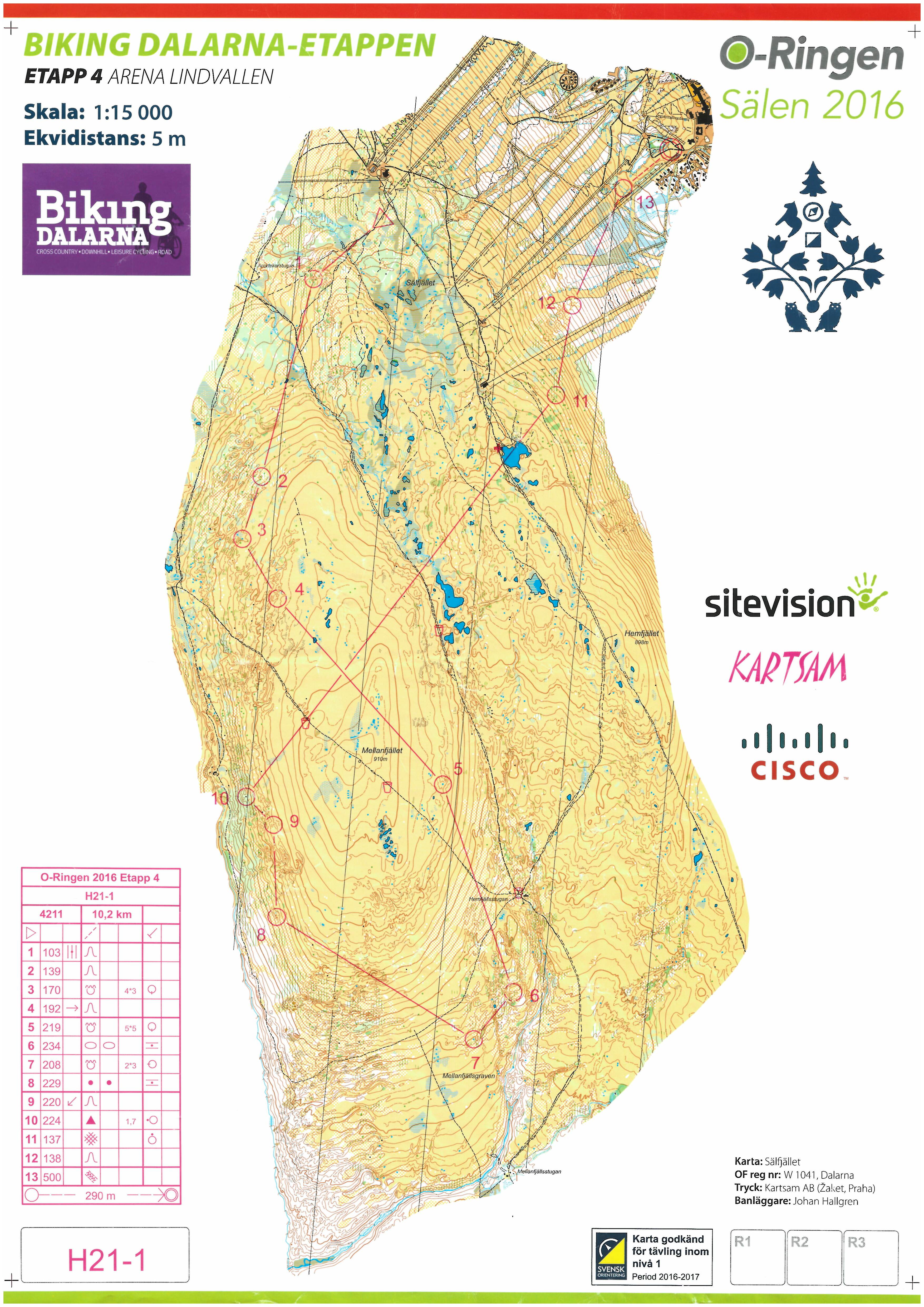 O-ringen, Etapp 4 (2016-07-28)