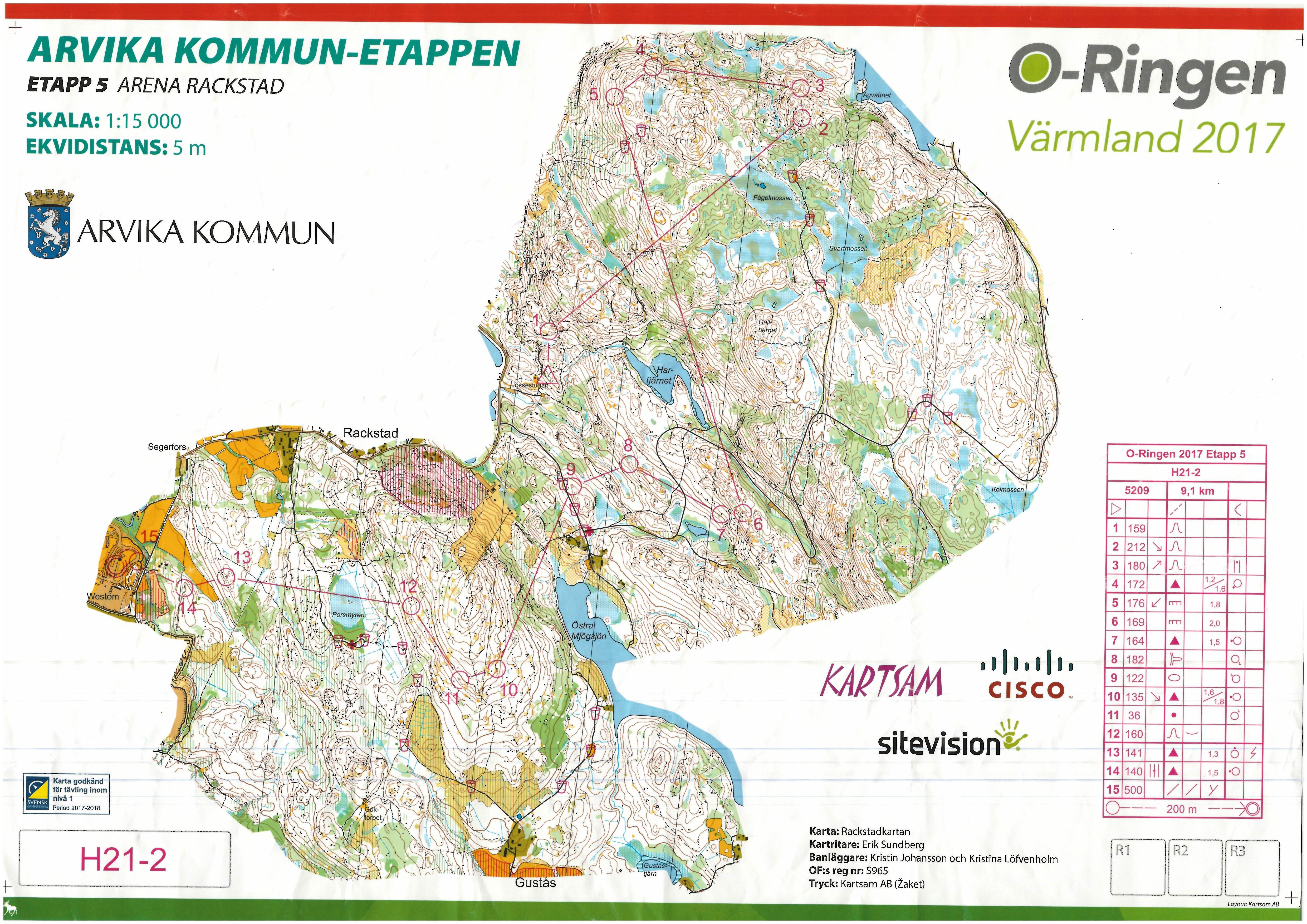 O-ringen, Etapp 5 (2017-07-28)